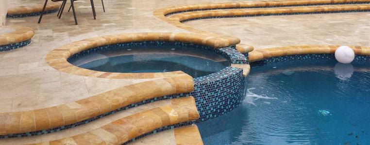 Add Sophistication To Your Pool Using Remolding Pool Copings From Stone-Mart - Stone-Mart offers remolding Pool copings fabricated from marble and travertine at reasonable value to feature comfort and class to your pool. Call (813) 885 – 6900 for more details for visit www.stone-mart.com to order a free sample now!! by stonemart